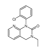 1-(2-chloro-phenyl)-3-ethyl-3,4-dihydro-1H-pyrido[2,3-d]pyrimidin-2-one Structure