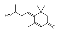 4-(3-hydroxybutylidene)-3,5,5-trimethylcyclohex-2-en-1-one Structure