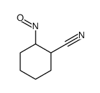 2-nitrosocyclohexane-1-carbonitrile结构式