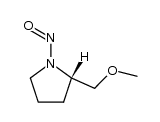 (S)-N-Nitroso-O-methylprolinol结构式