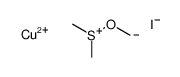 iodocopper(1+),methanidyloxy(dimethyl)sulfanium Structure