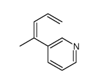 3-penta-2,4-dien-2-ylpyridine Structure