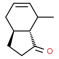 1-Indanone,3a,4,7,7a-tetrahydro-7-methyl-,trans-(7CI) structure
