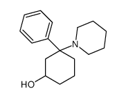 3-phenyl-3-piperidin-1-ylcyclohexan-1-ol Structure