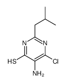 5-amino-6-chloro-2-(2-methylpropyl)-1H-pyrimidine-4-thione Structure