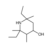 2,6-diethyl-2,3,6-trimethylpiperidin-4-ol Structure