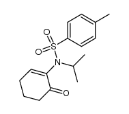 N-isopropyl, p-toluenesulfonamido-2 cyclohexene-2 one结构式