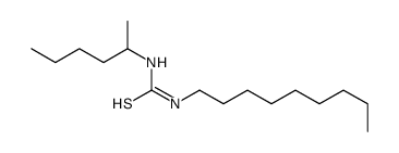 1-hexan-2-yl-3-nonylthiourea Structure