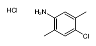 4-chloro-2,5-dimethylaniline,hydrochloride结构式