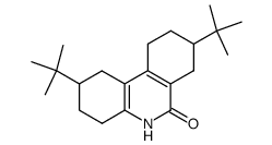 2,8-di-tert-butyl-1,3,4,5,7,8,9,10-octahydro-2H-phenanthridin-6-one Structure