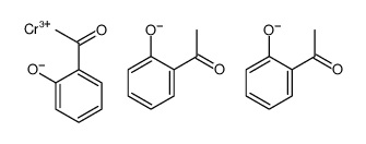 2-acetylphenolate,chromium(3+) Structure