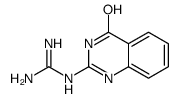 2-(4-oxo-1H-quinazolin-2-yl)guanidine结构式