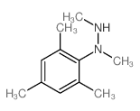 1,2-dimethyl-1-(2,4,6-trimethylphenyl)hydrazine结构式