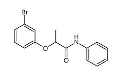 2-(3-bromophenoxy)-N-phenylpropanamide Structure