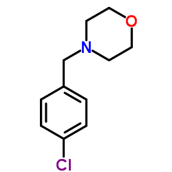 4-(4-氯苯甲基)吗啉结构式
