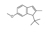 1-tert-butyl-6-methoxy-2-methyl-1H-indene Structure