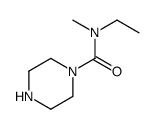 1-Piperazinecarboxamide,N-ethyl-N-methyl-(9CI) Structure