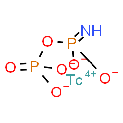 technetium Tc 99m-imidodiphosphate Structure