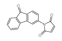 1-(9-oxofluoren-3-yl)pyrrole-2,5-dione结构式