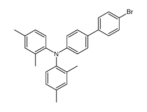 N-[4-(4-bromophenyl)phenyl]-N-(2,4-dimethylphenyl)-2,4-dimethylaniline结构式