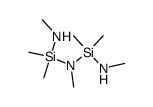 1,3-bis(methylamino)pentamethyldisilazane Structure