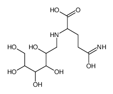 5-amino-5-oxo-2-(2,3,4,5,6-pentahydroxyhexylamino)pentanoic acid Structure