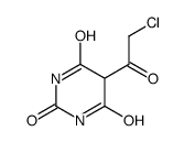 2,4,6(1H,3H,5H)-Pyrimidinetrione, 5-(chloroacetyl)- (9CI) Structure