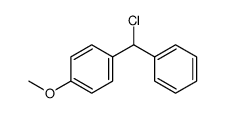 (RS)-1-(chlorophenylmethyl)-4-methoxybenzene Structure