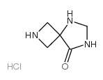 2,5,7-Triazaspiro[3.4]octan-8-one hydrochloride structure