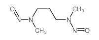 1,3-Propanediamine,N1,N3-dimethyl-N1,N3-dinitroso- structure