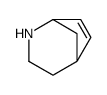 2-Azabicyclo(3.2.1)oct-6-ene结构式