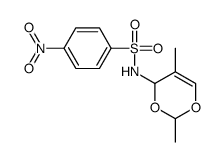 N-(2,5-dimethyl-4H-1,3-dioxin-4-yl)-4-nitrobenzenesulfonamide Structure