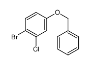 4-Benzyloxy-1-bromo-2-chloro-benzene Structure