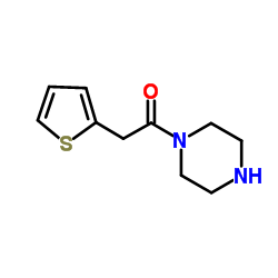 1-(thien-2-ylacetyl)piperazine结构式