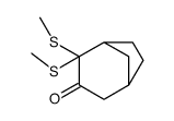 4,4-bis(methylsulfanyl)bicyclo[3.2.1]octan-3-one Structure
