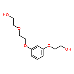 2-{3-[2-(2-Hydroxyethoxy)ethoxy]phenoxy}ethanol structure