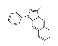 3-methyl-1-phenyl-3a,9a-dihydropyrazolo[3,4-b]quinoline Structure