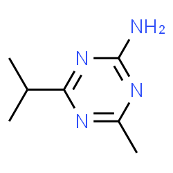 1,3,5-Triazin-2-amine,4-methyl-6-(1-methylethyl)-(9CI)结构式