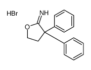 3,3-diphenyloxolan-2-imine,hydrobromide结构式