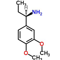 (R)-1-(3,4-二甲氧苯基)丙烷-1-胺结构式