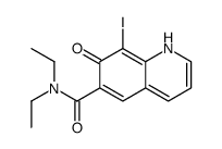 N,N-diethyl-8-iodo-7-oxo-1H-quinoline-6-carboxamide Structure