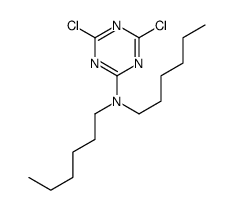 4,6-dichloro-N,N-dihexyl-1,3,5-triazin-2-amine picture