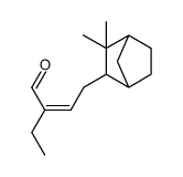 4-(3,3-dimethylbicyclo[2.2.1]hept-2-yl)-2-ethyl-2-butenal structure