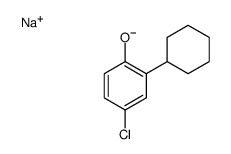 sodium 4-chloro-2-cyclohexylphenolate picture