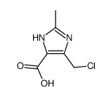 1H-Imidazole-4-carboxylic acid,5-(chloromethyl)-2-methyl- Structure