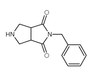 2-苄基-四氢吡咯并[3,4-C]吡咯-1,3-二酮结构式