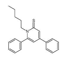 1-(n-pentil)-4,6-diphenyl-1,2-dihydropyridine-2-thione Structure