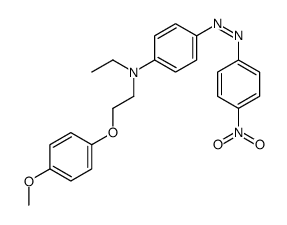 (E)-N-ETHYL-N-[2-(4-METHOXYPHENOXY)ETHYL]-4-[(4-NITROPHENYL)DIAZENYL]BENZENAMINE picture