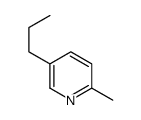 2-methyl-5-propylpyridine结构式