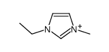 1-ETHYL-3-METHYLIMIDAZOLIUM CHLOROALUMINATE(III)-KIT,结构式